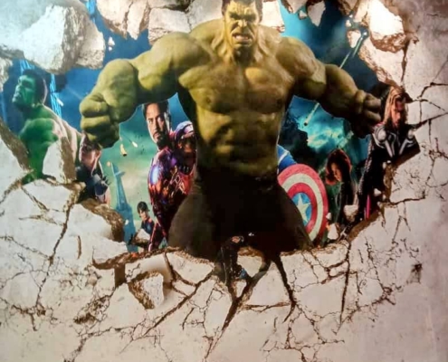 Hulk wall poster